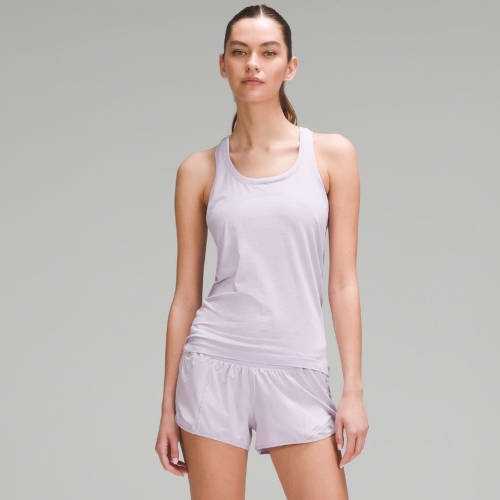 Lululemon Hotty Hot High-Rise Lined Shorts 4” Lilac Ether | Size 6